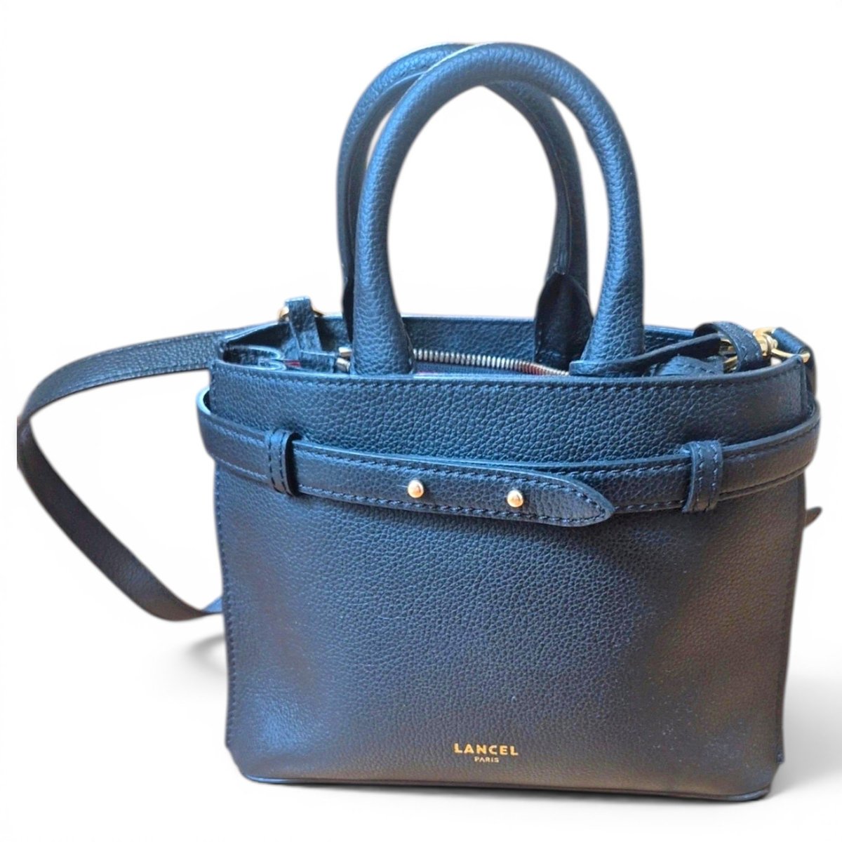 Leather crossbody bag