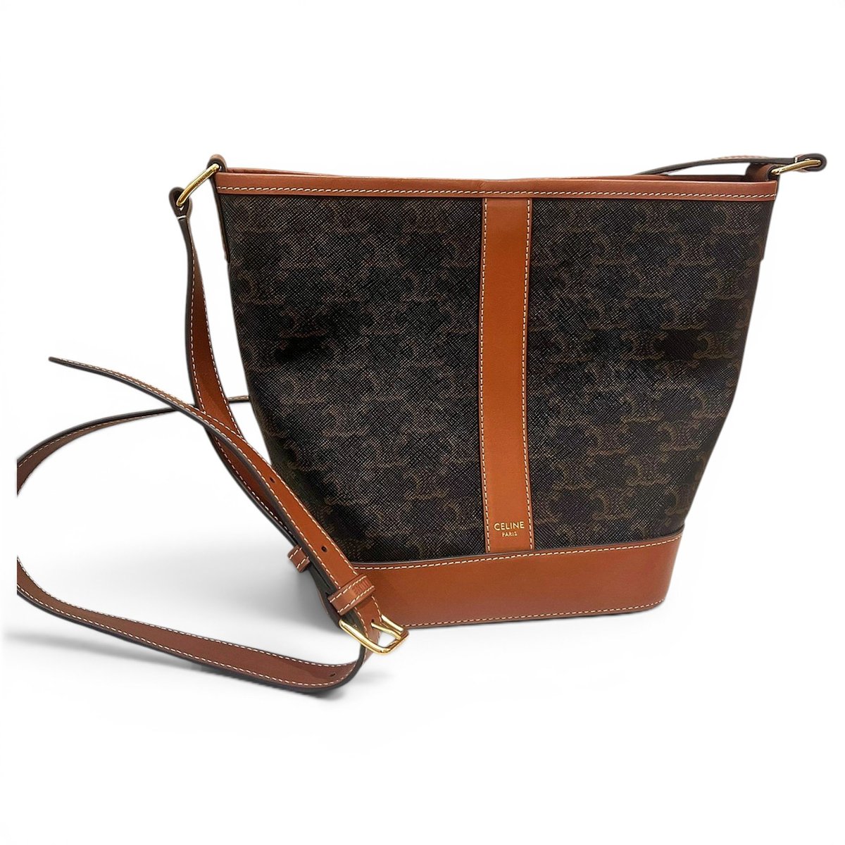 SAC SEAU leather handbag