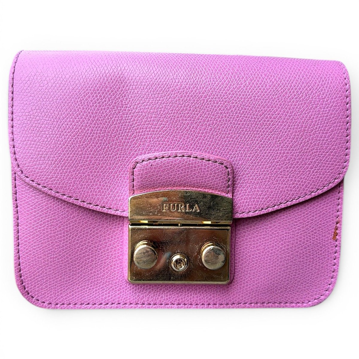 Metropolis leather crossbody bag