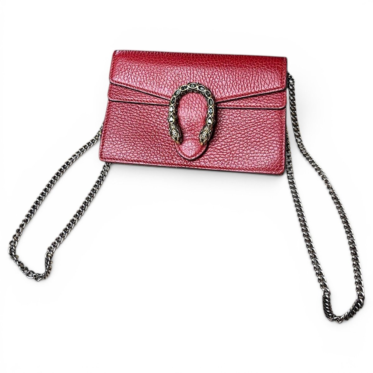Dionysus Chain Wallet leather crossbody bag