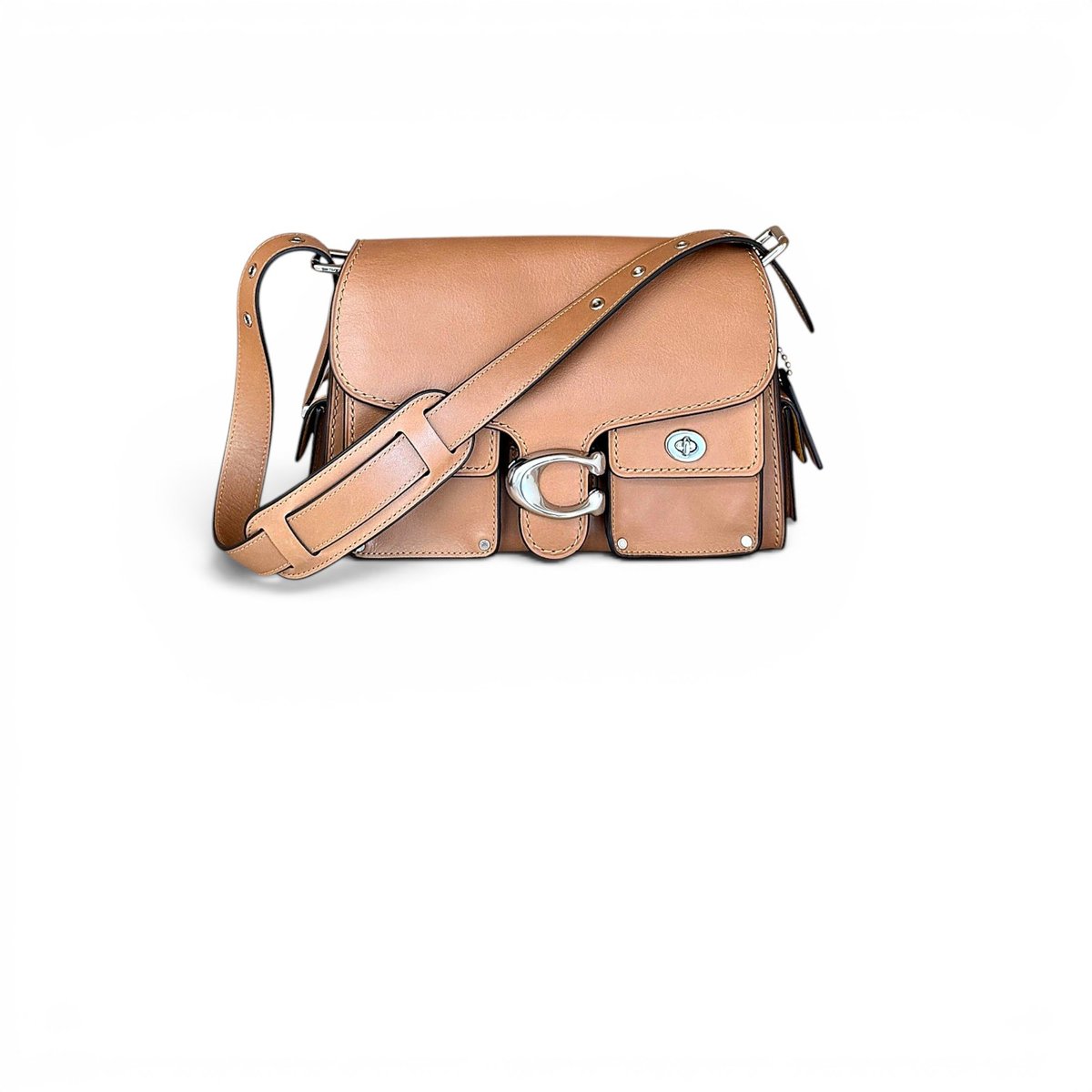 Leather crossbody bag