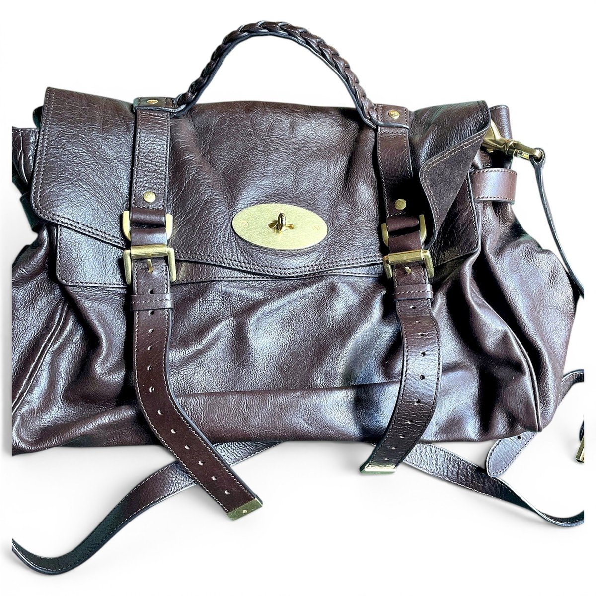 Alexa leather handbag