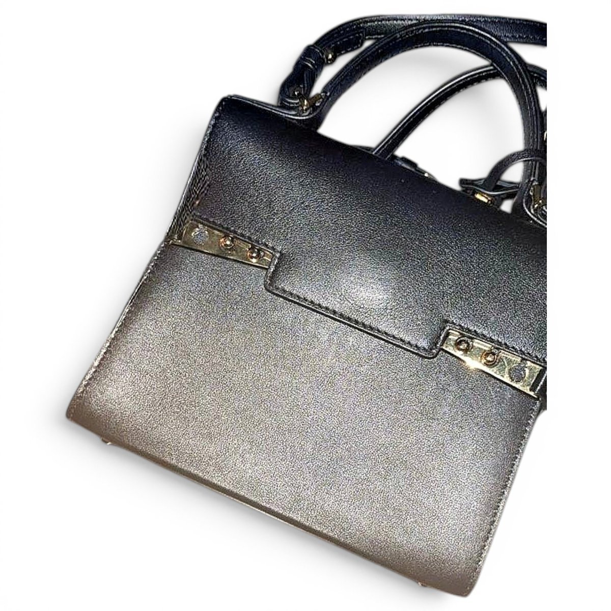 Tempête leather handbag