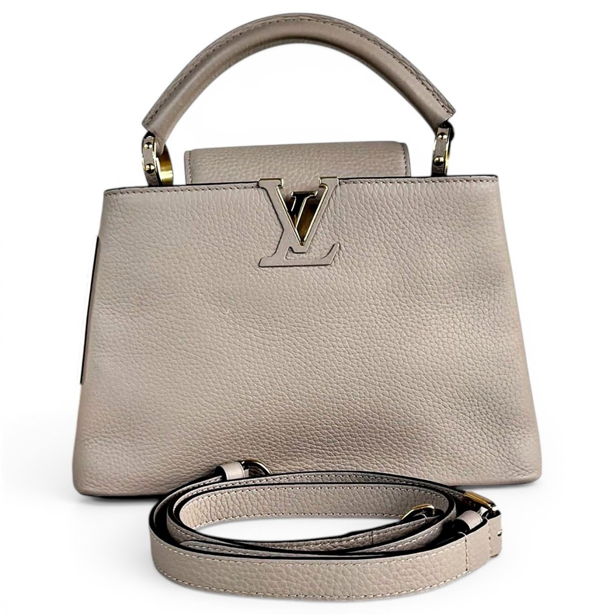 Capucines leather handbag