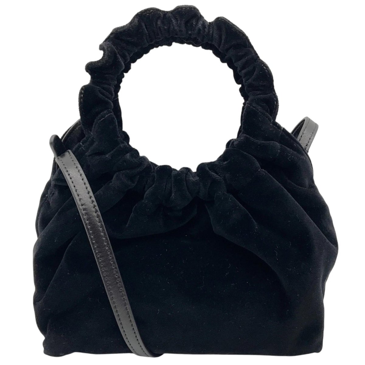 Velvet crossbody bag