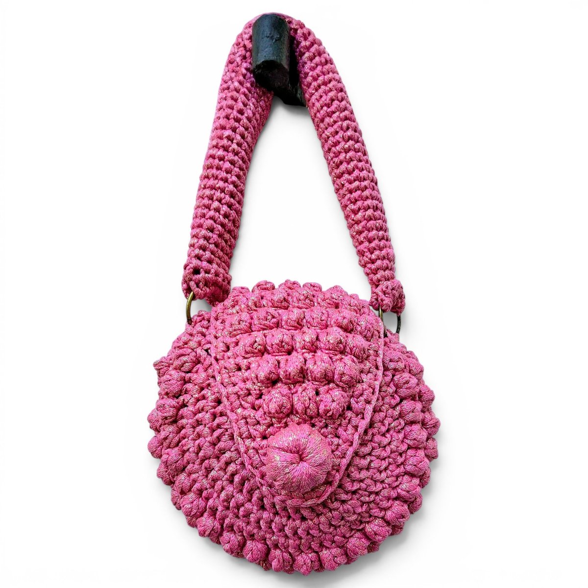 Crochet handbag
