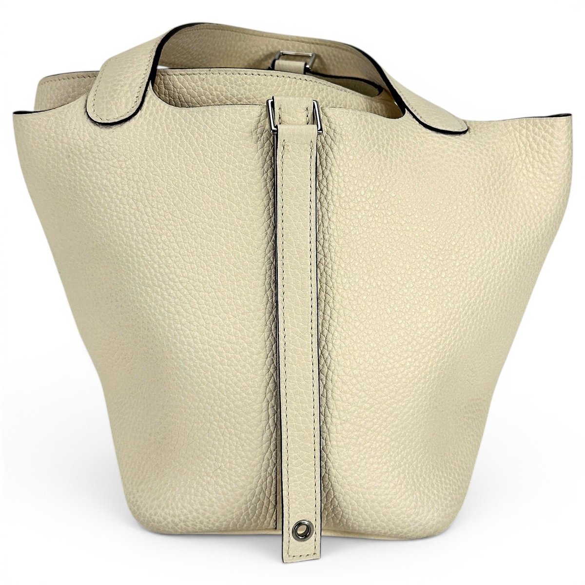 Picotin leather handbag