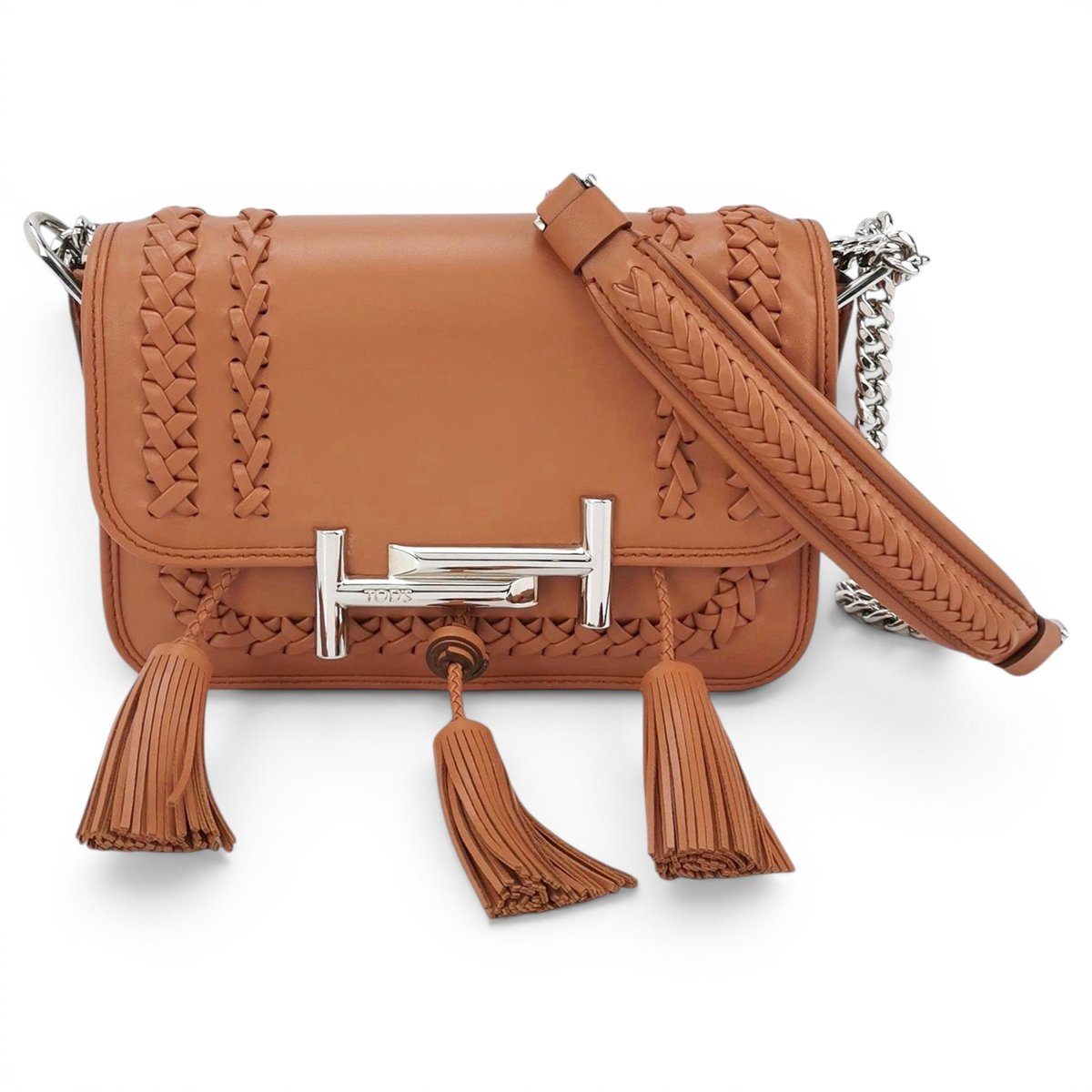 Leather crossbody bag