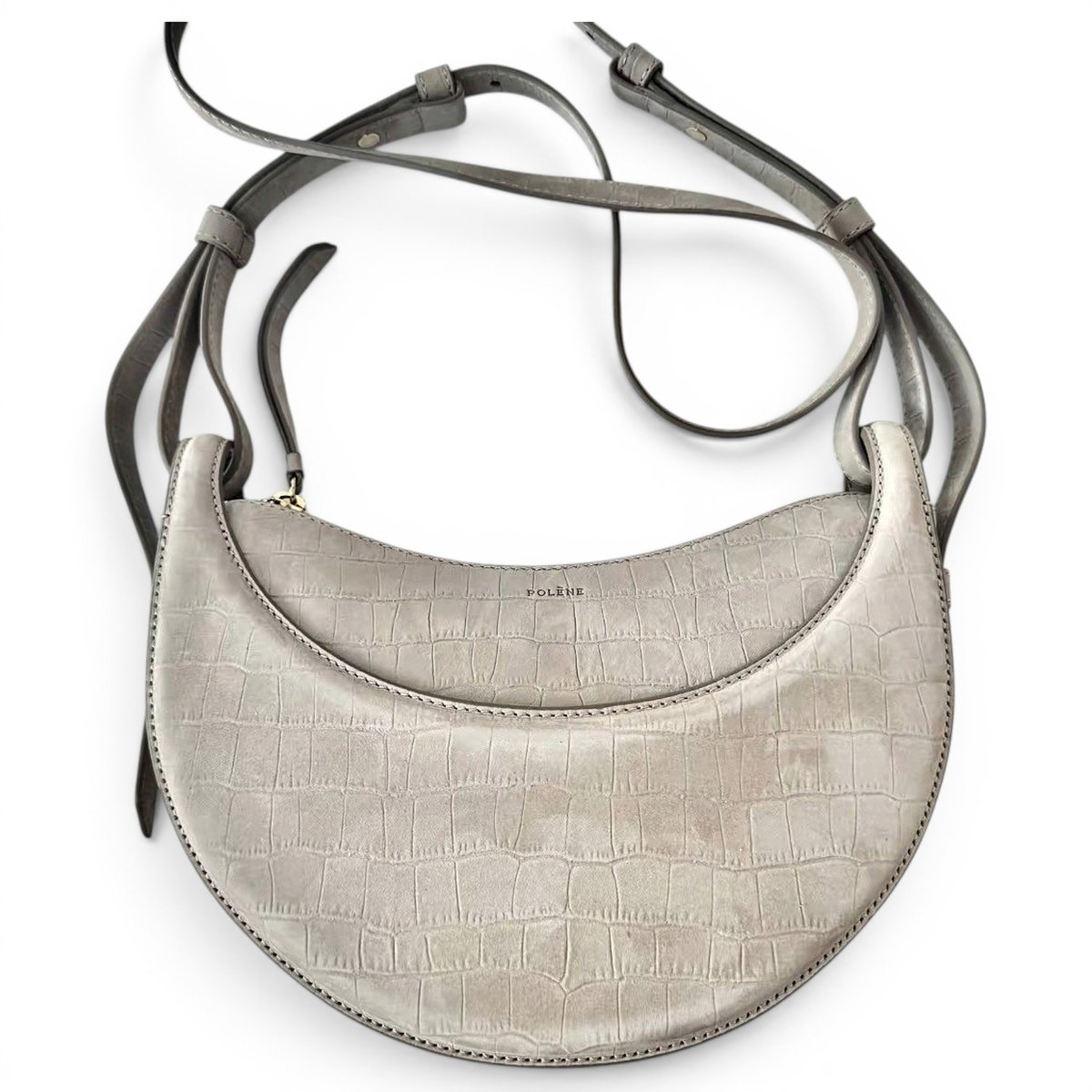 Numéro Dix leather crossbody bag