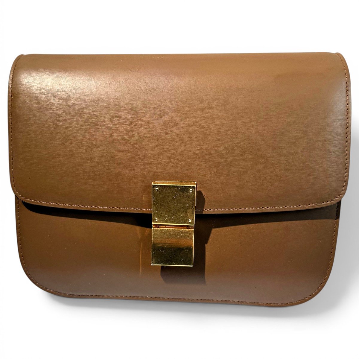 Classic leather handbag