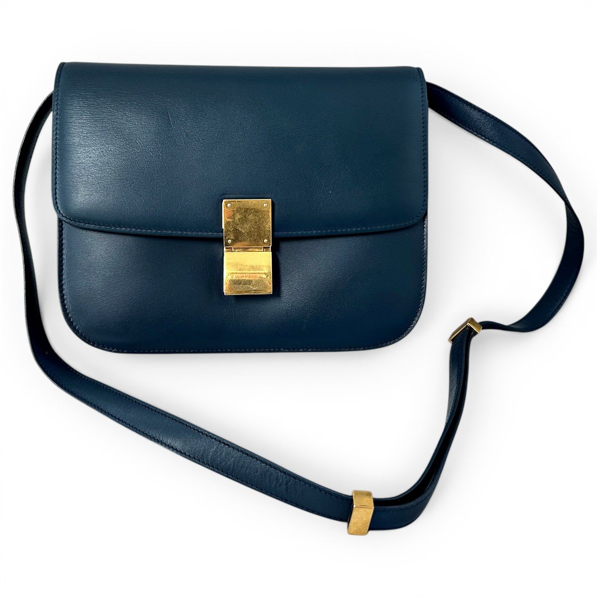Classic leather handbag