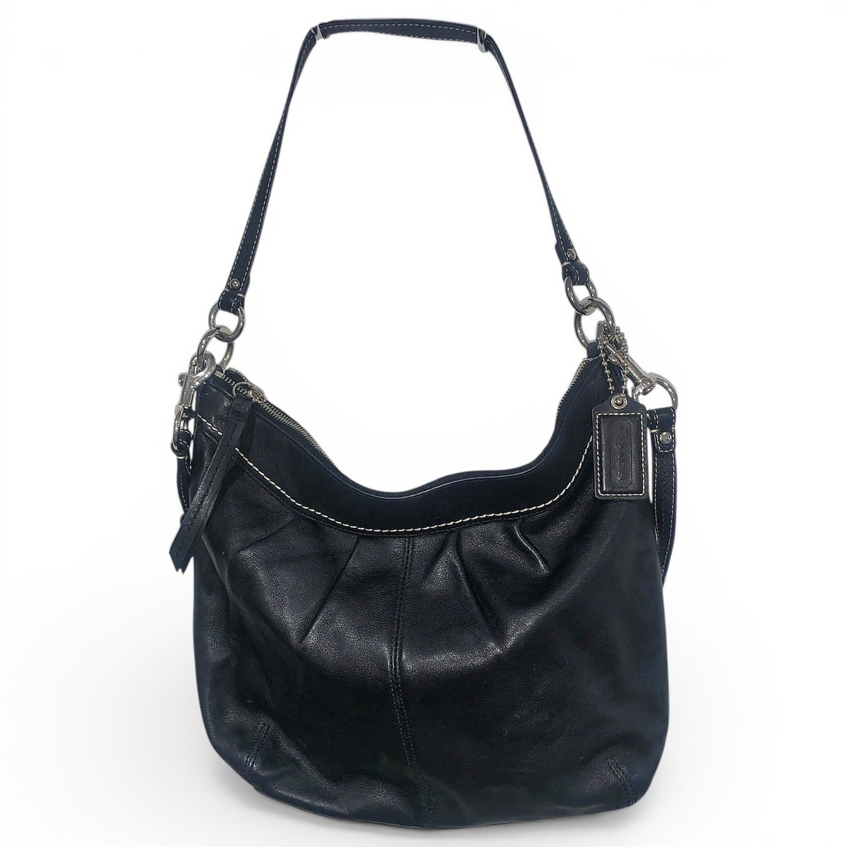 Signature Sufflette leather handbag