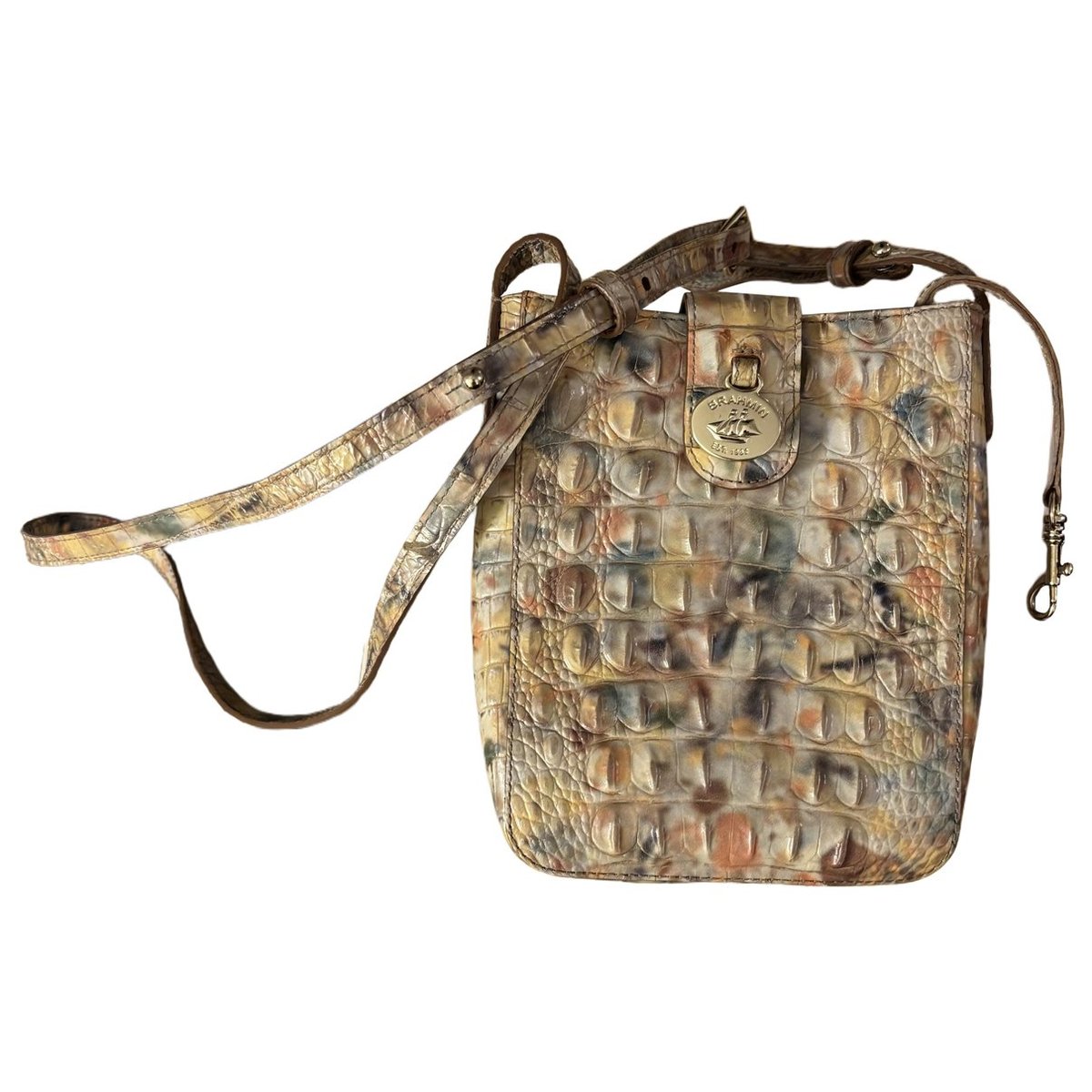 Leather crossbody bag