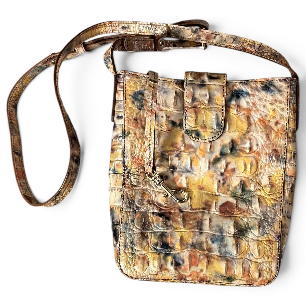 Leather crossbody bag