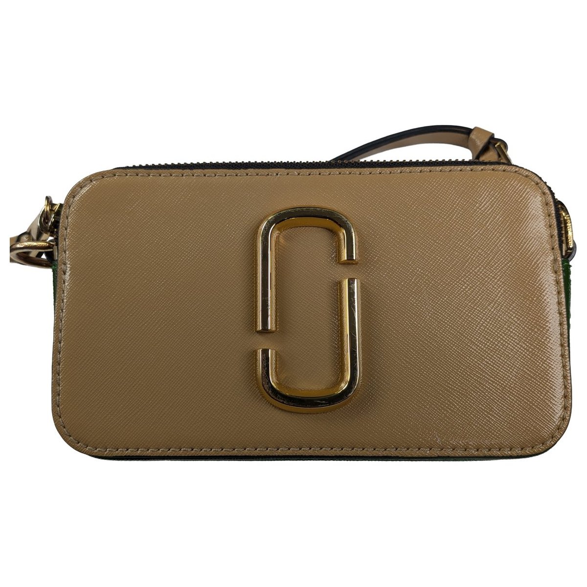 Snapshot leather crossbody bag