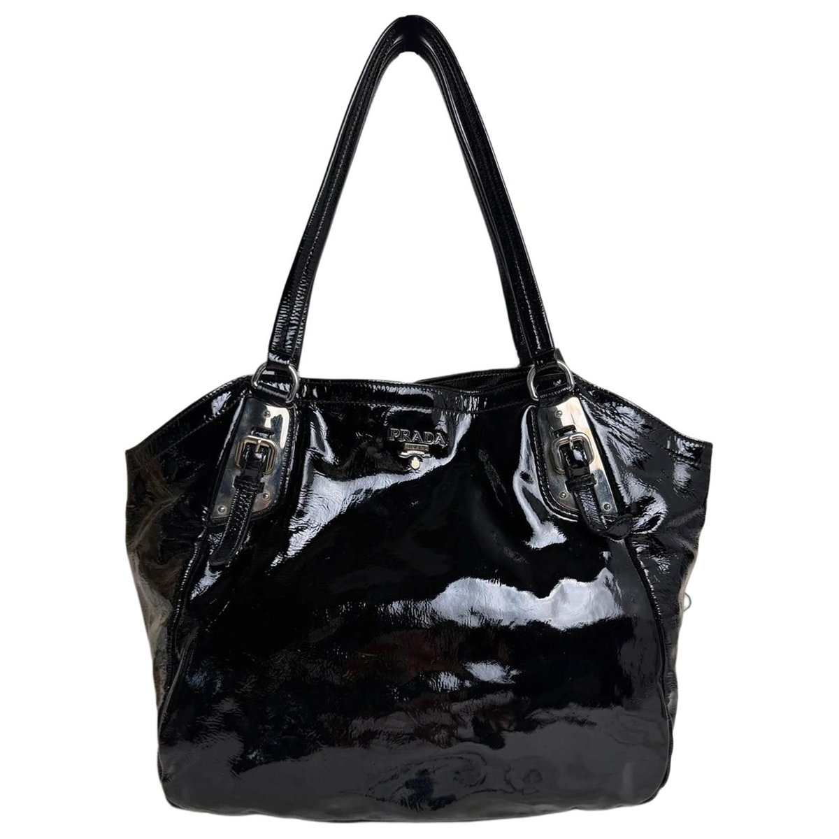 Re-Edition 1978 patent leather handbag