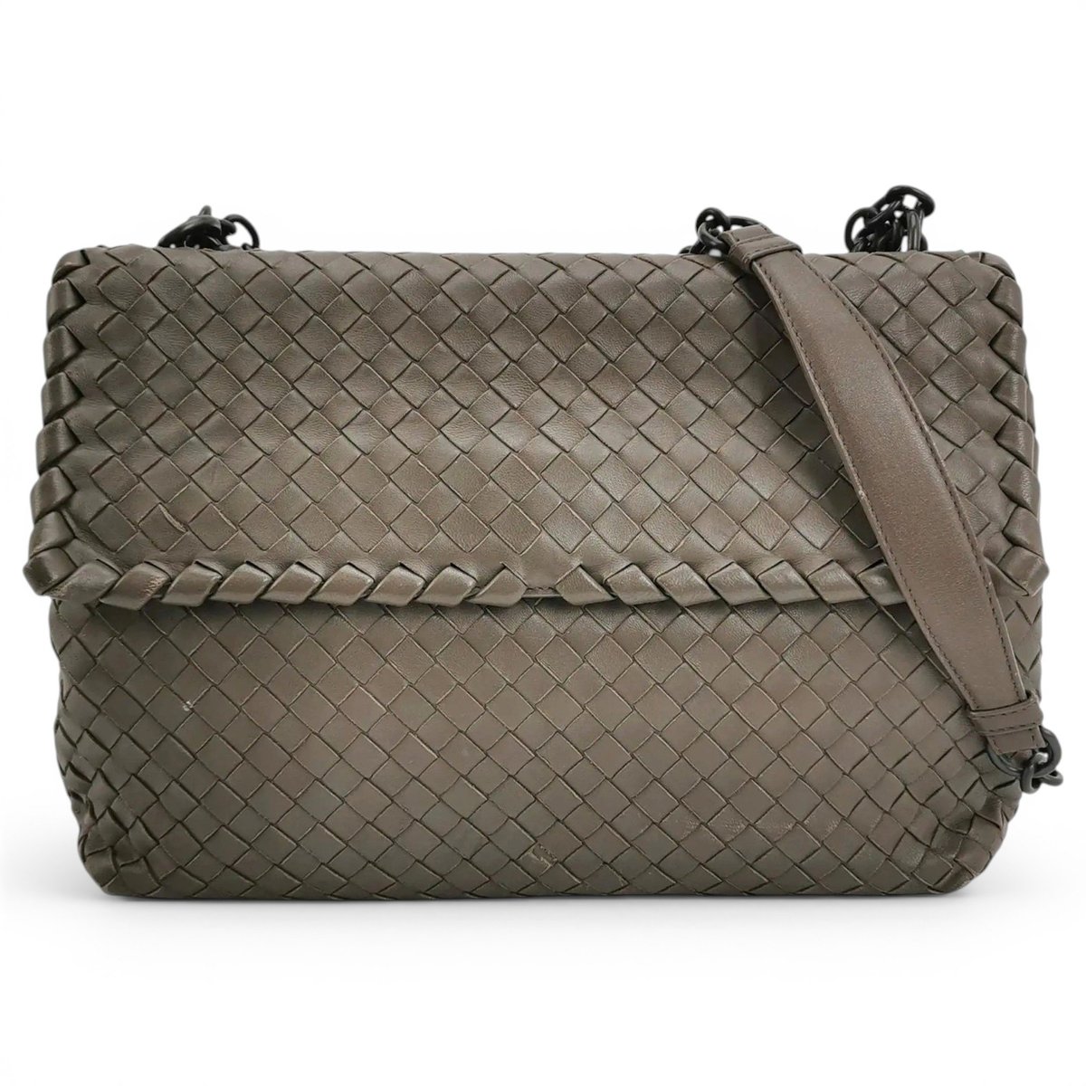 Olimpia leather handbag