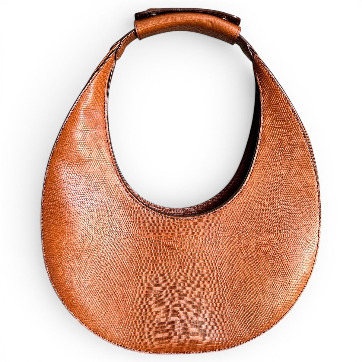 Moon leather handbag