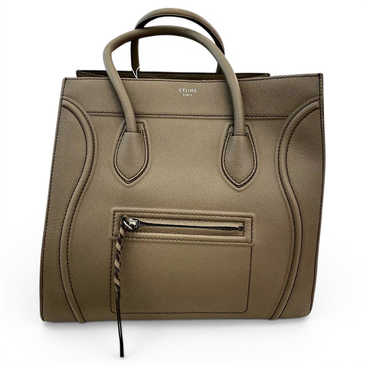 Luggage leather handbag