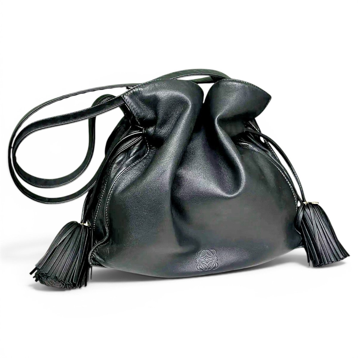Flamenco leather handbag