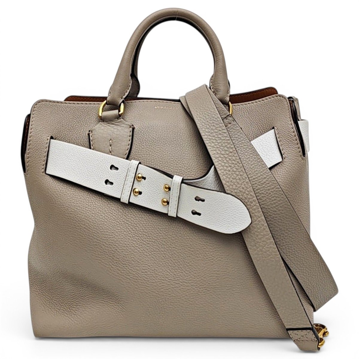 The Belt leather handbag