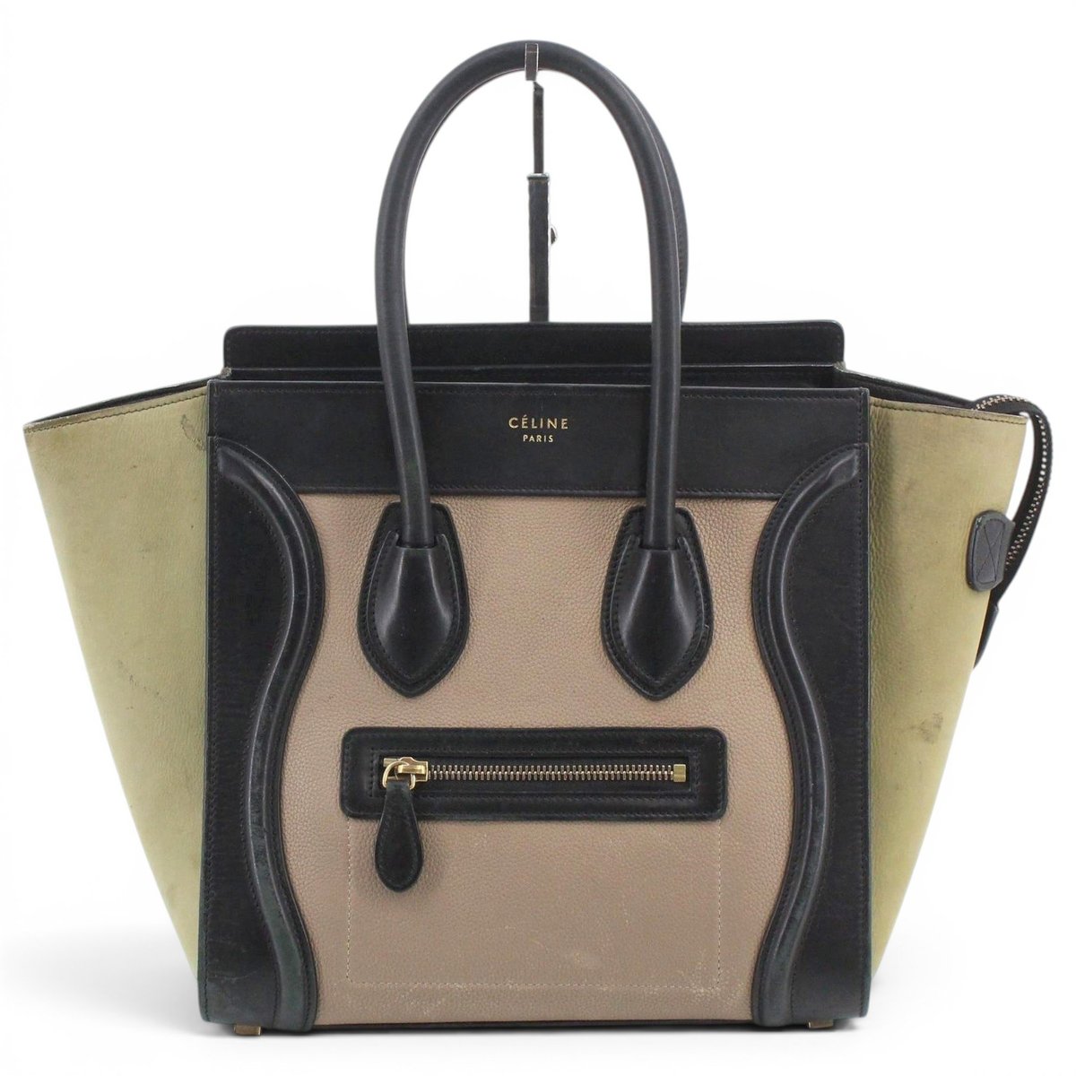 Luggage leather handbag