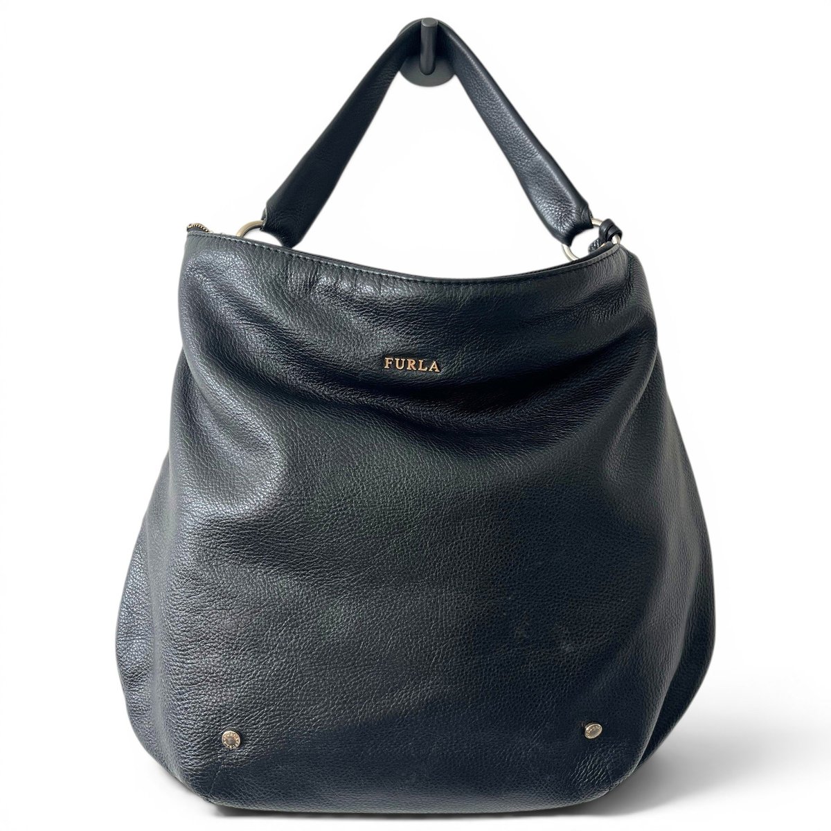 Leather handbag