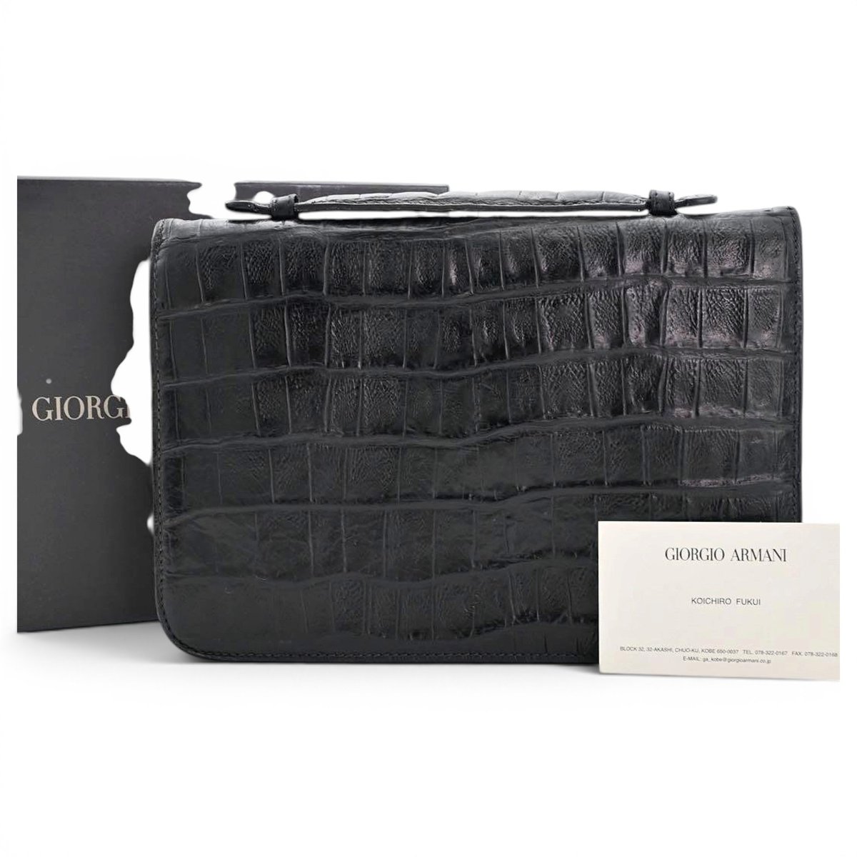 Leather mini bag