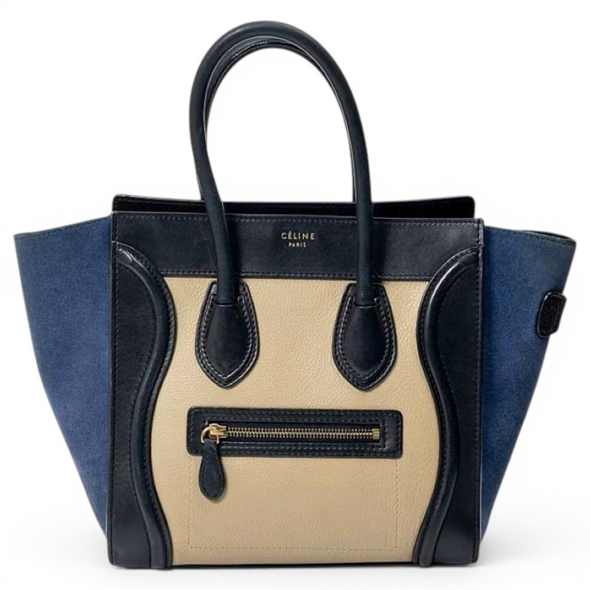 Luggage leather handbag