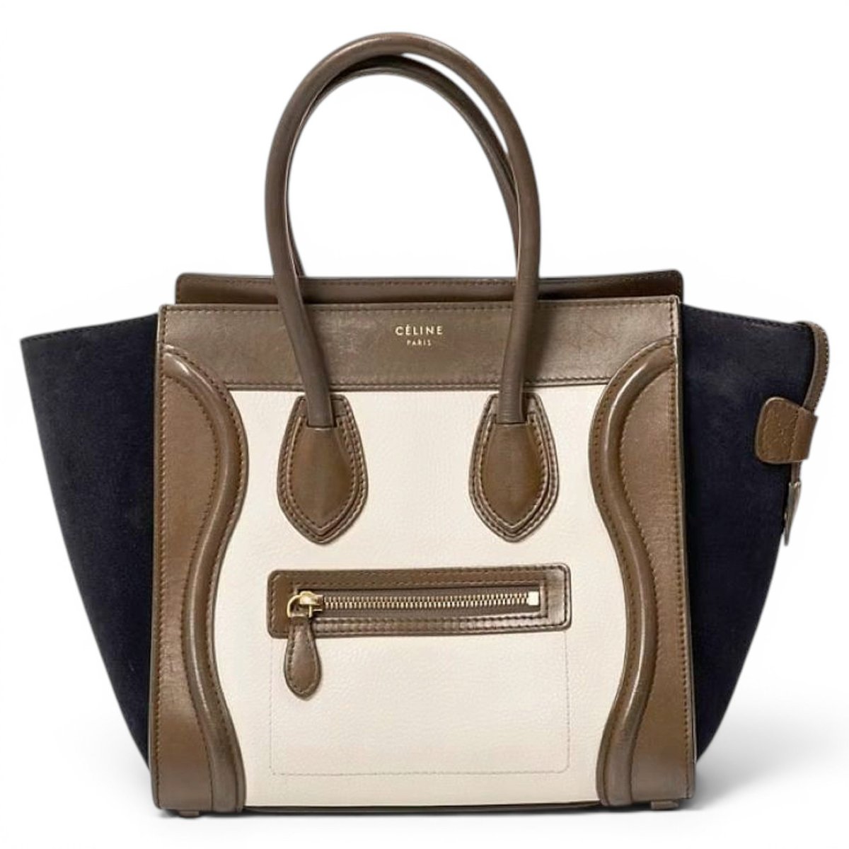 Luggage leather handbag