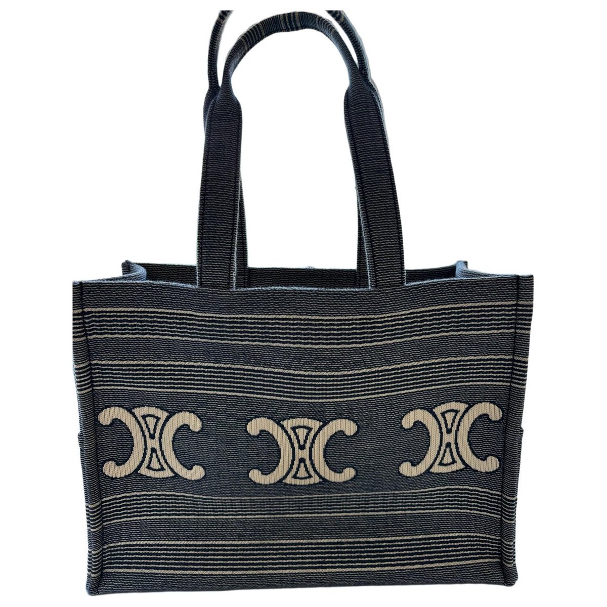 Cabas Horizotal cloth tote