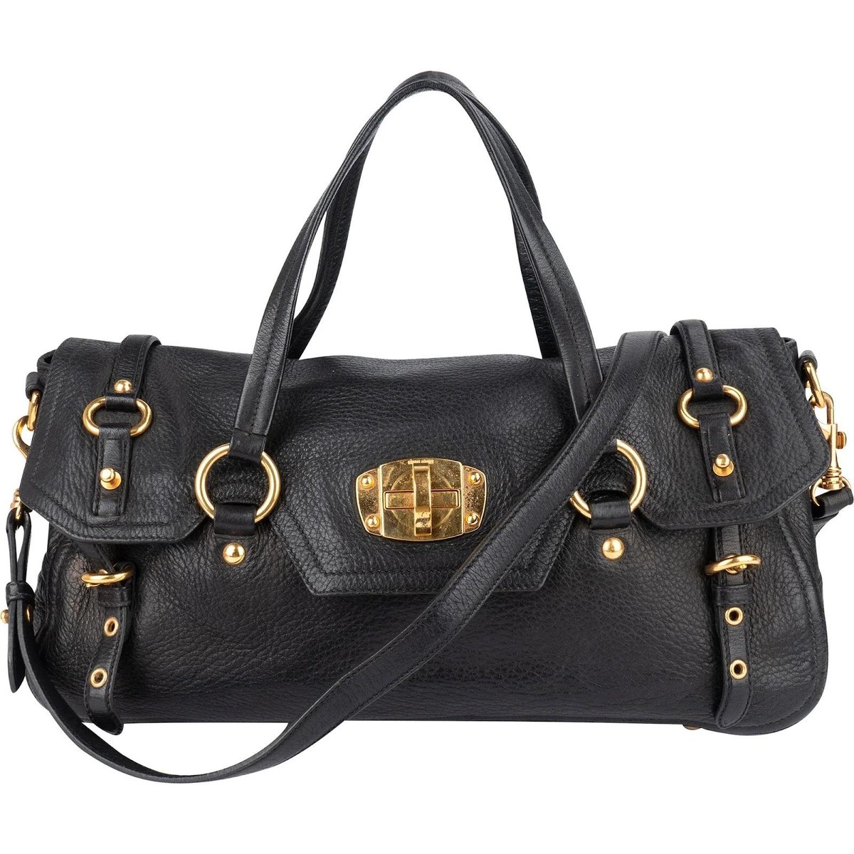 Coffer leather satchel