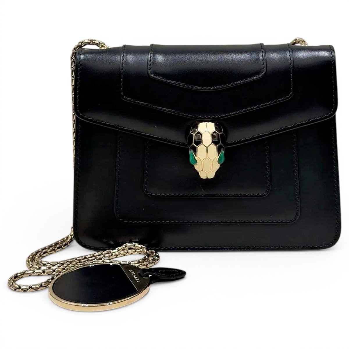 Leather crossbody bag