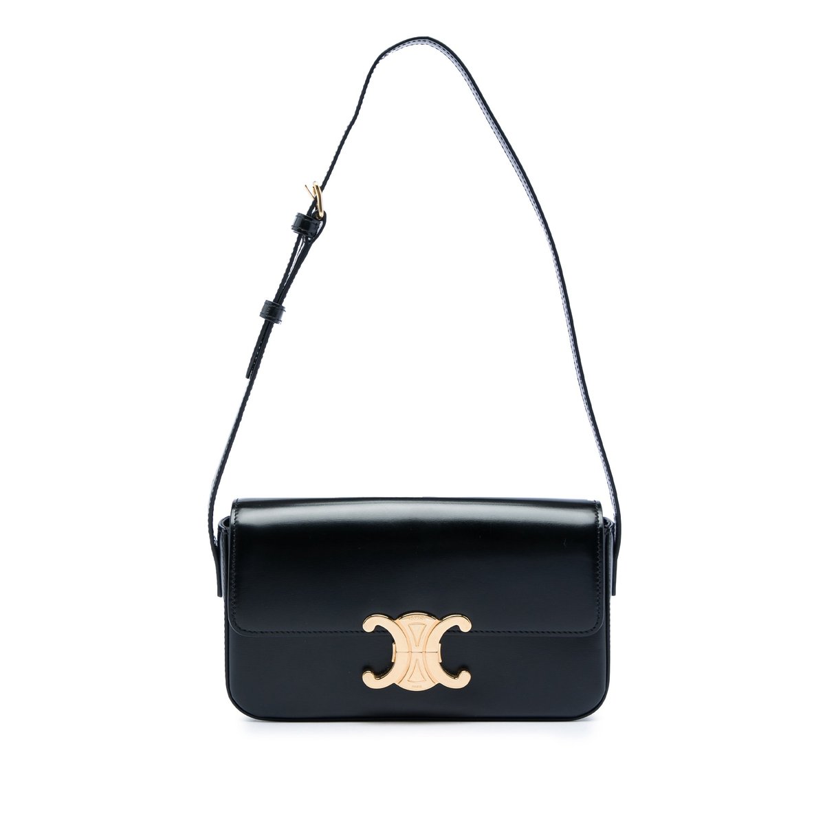 Triomphe leather handbag