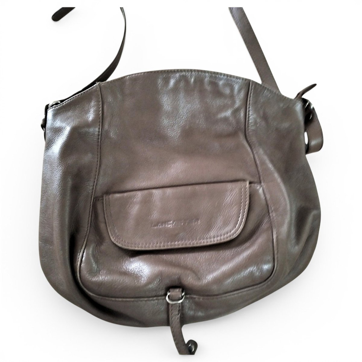Leather crossbody bag