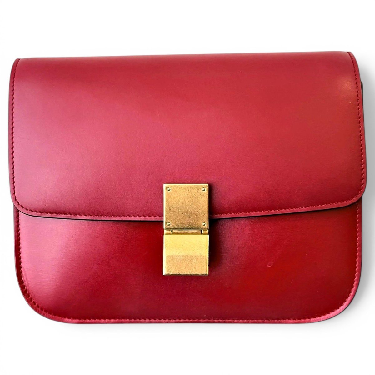 Classic leather handbag