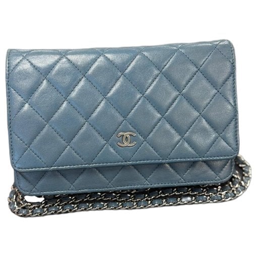 Trendy CC Wallet on Chain leather crossbody bag