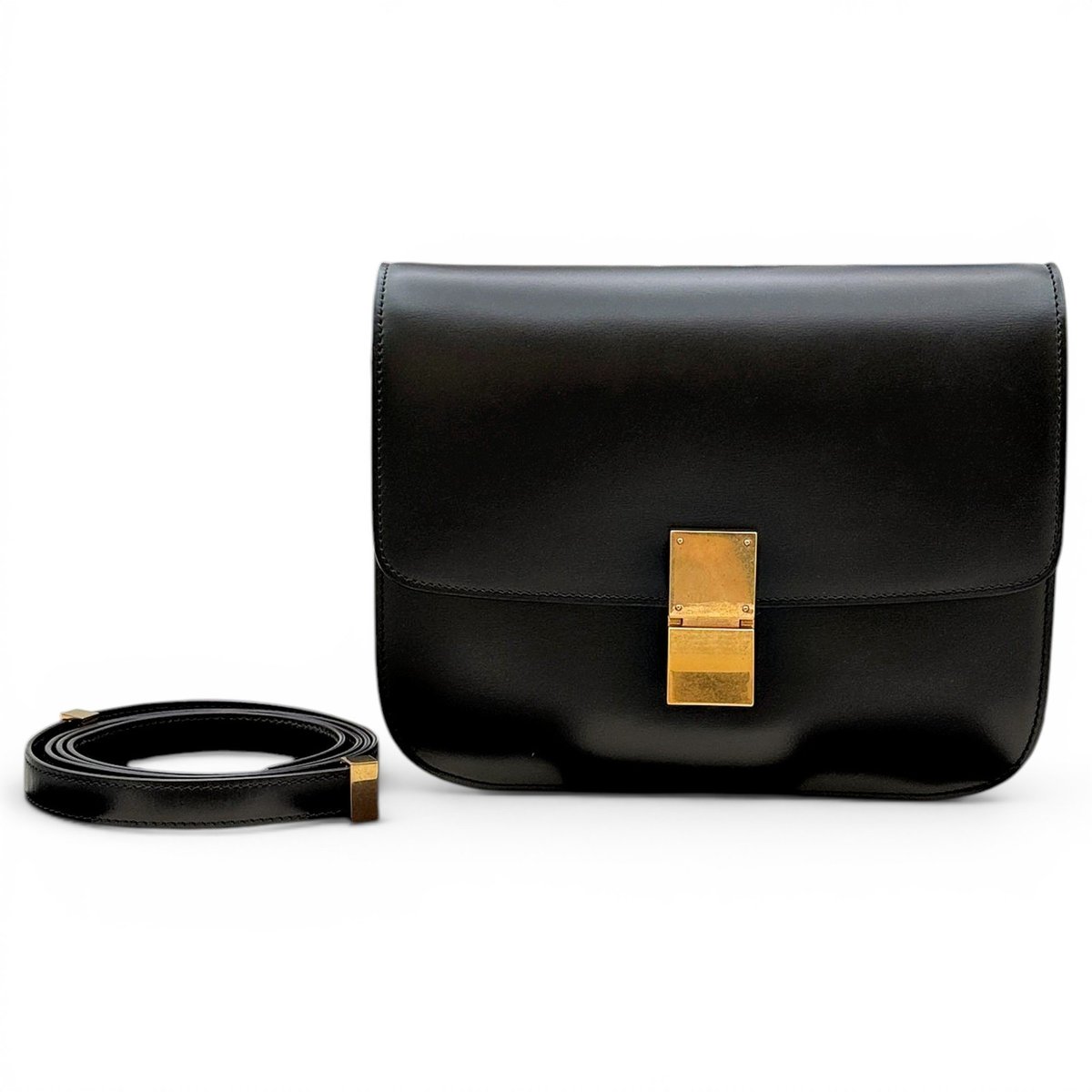Classic leather handbag