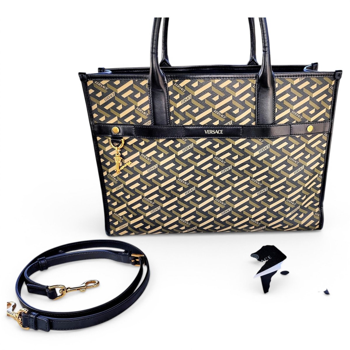 Virtus leather handbag