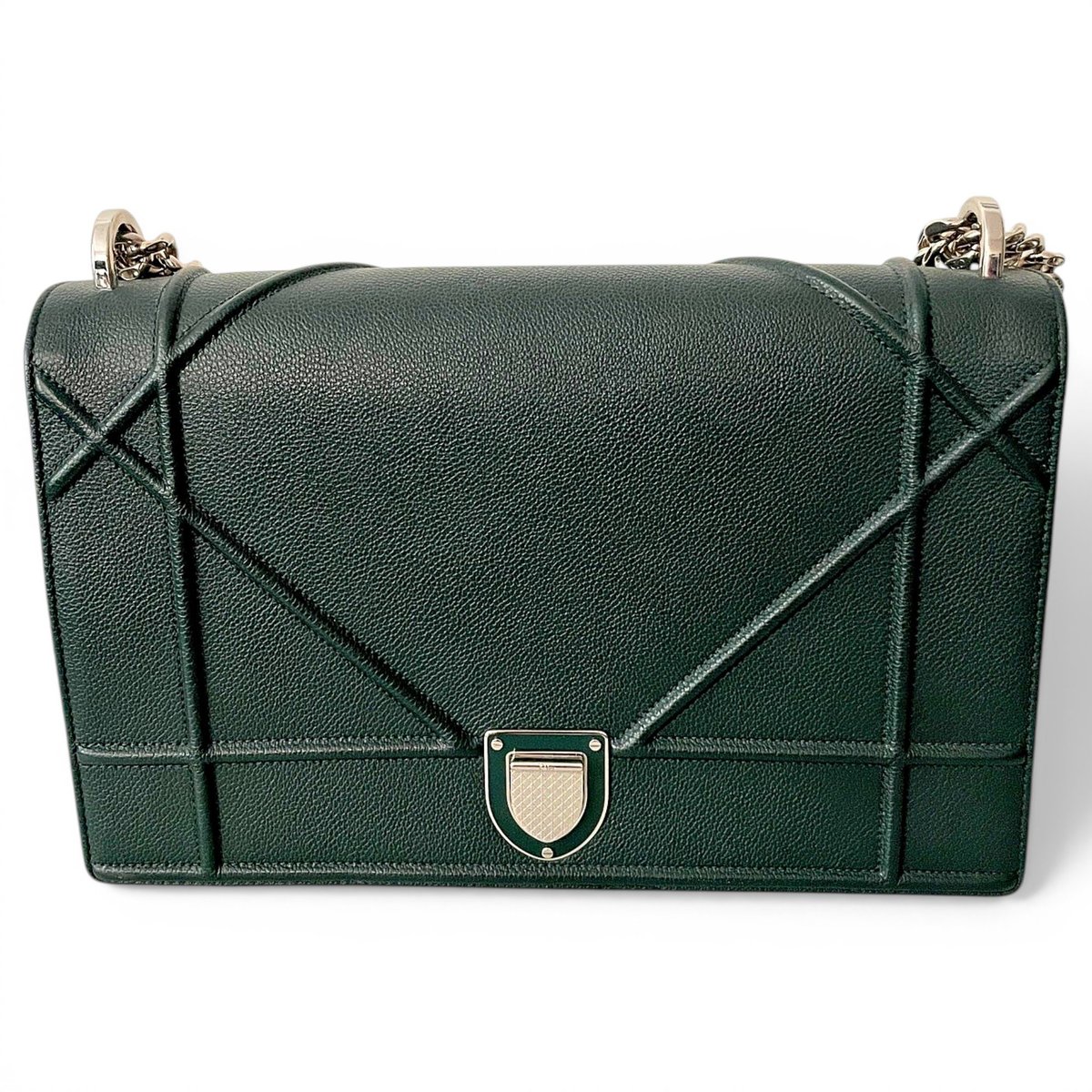 Diorama leather crossbody bag