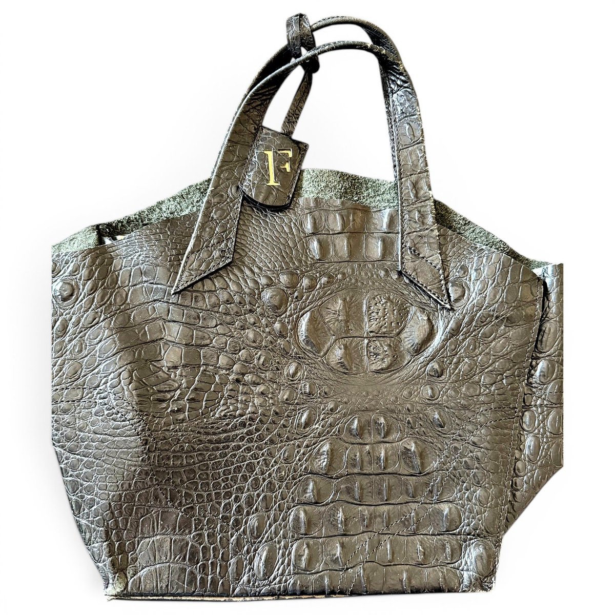 Leather handbag
