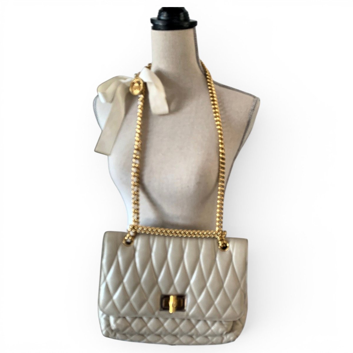 Happy leather crossbody bag