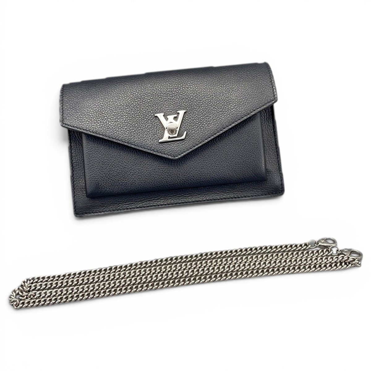 Lockme leather handbag