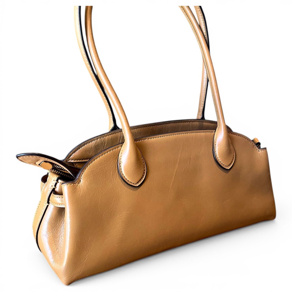 Leather satchel
