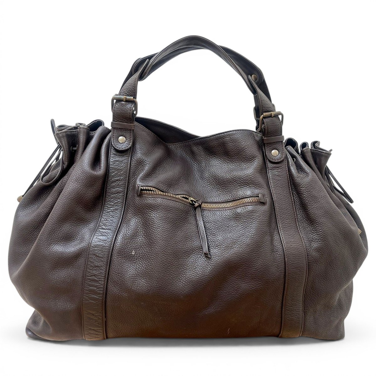 36 H leather handbag