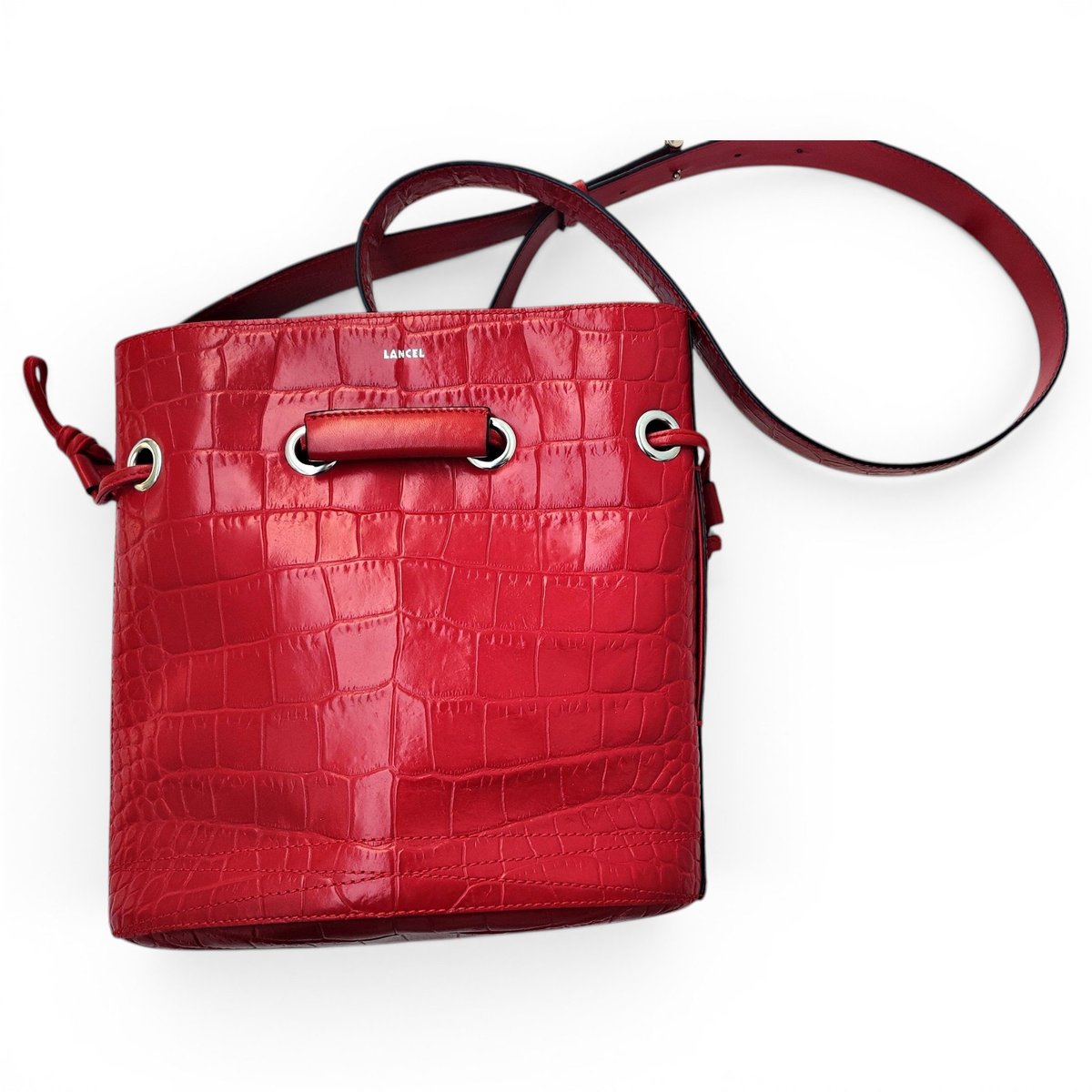 Huit leather handbag