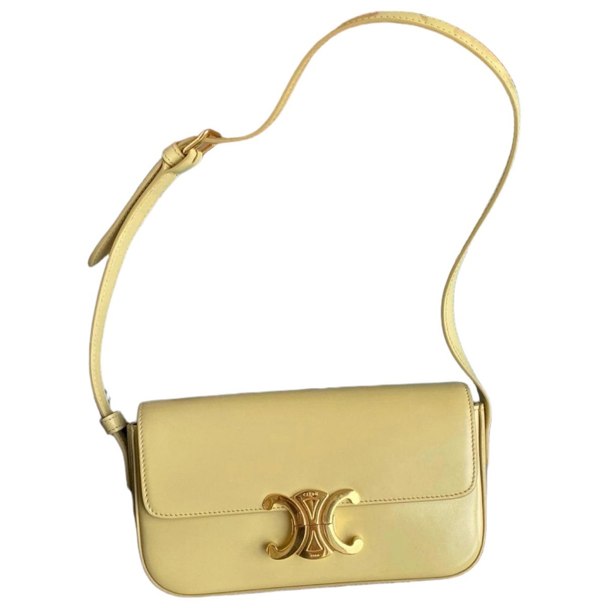 Triomphe leather handbag