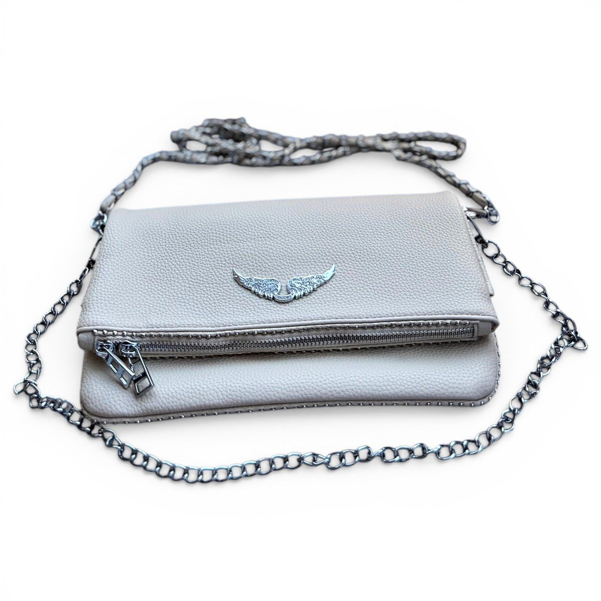 Leather crossbody bag