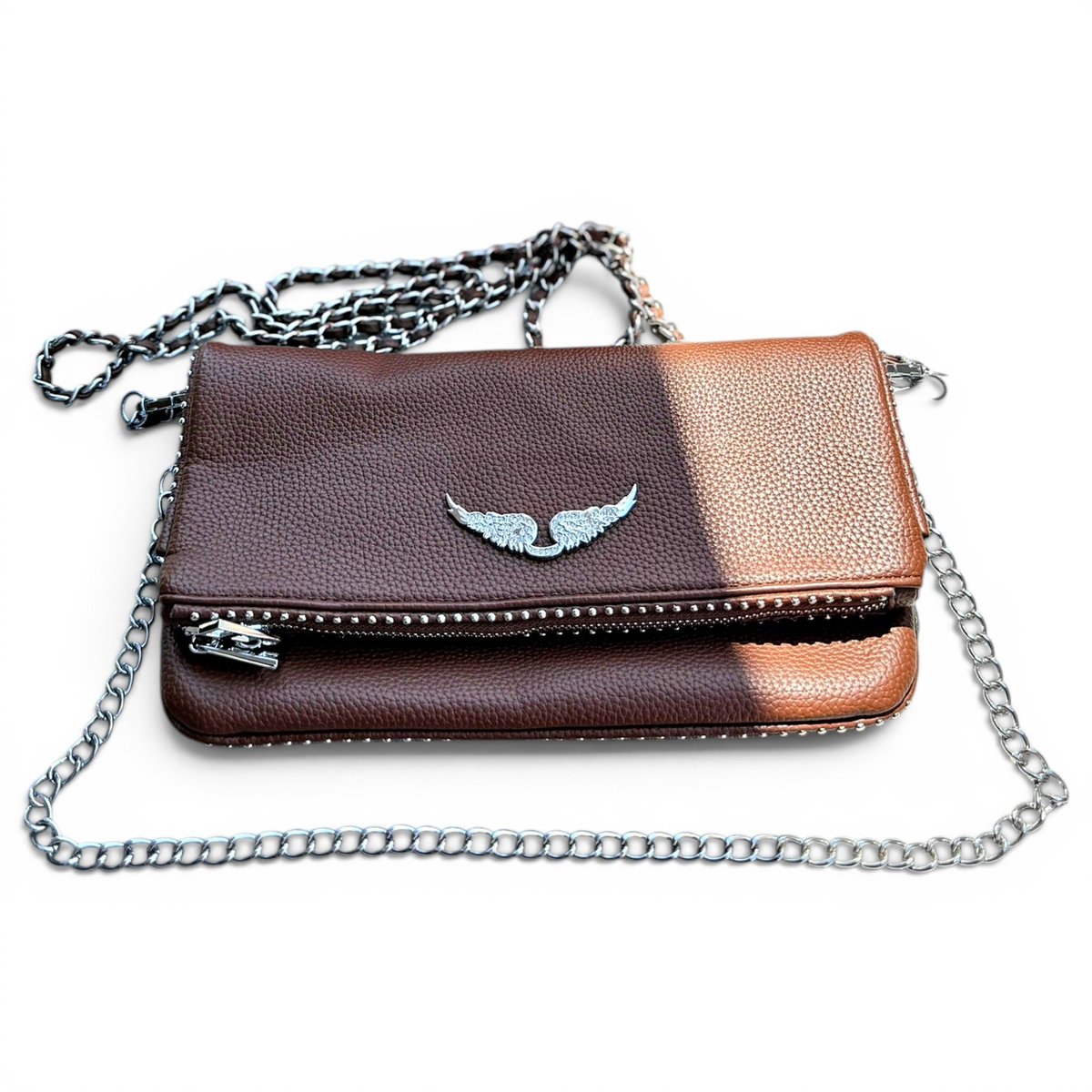Leather crossbody bag