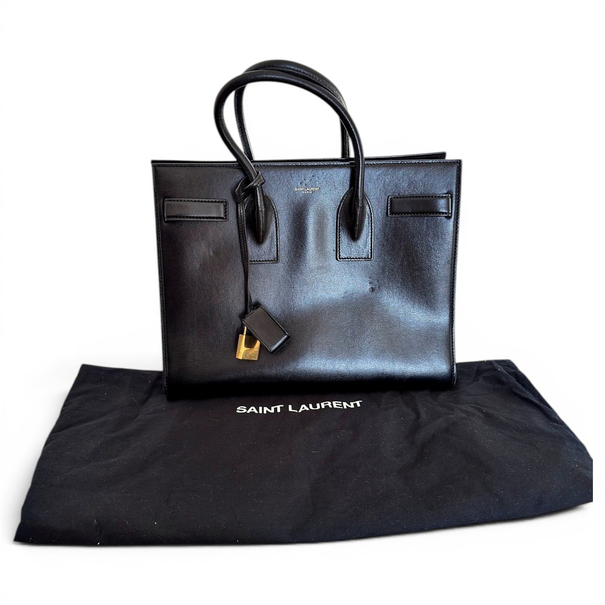 Sac de Jour leather tote